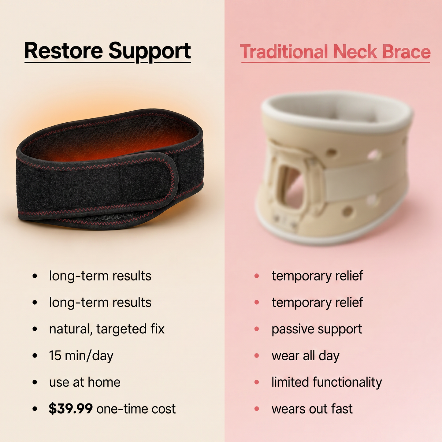 Restore - Heated Neck Support Vibration Massager