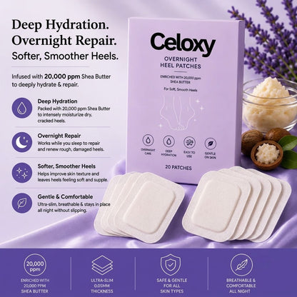 Celoxy Shea Butter Heel Patches