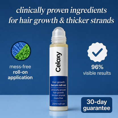 Celoxy - unisex hair growth roll on serum