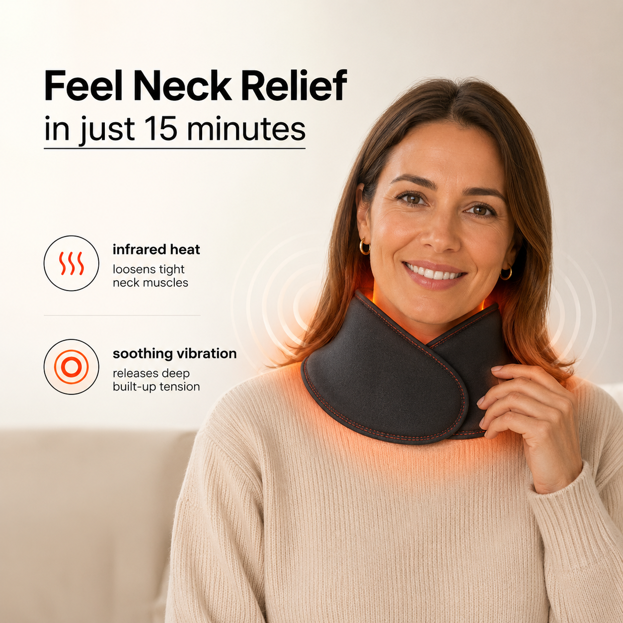 Restore - Heated Neck Support Vibration Massager