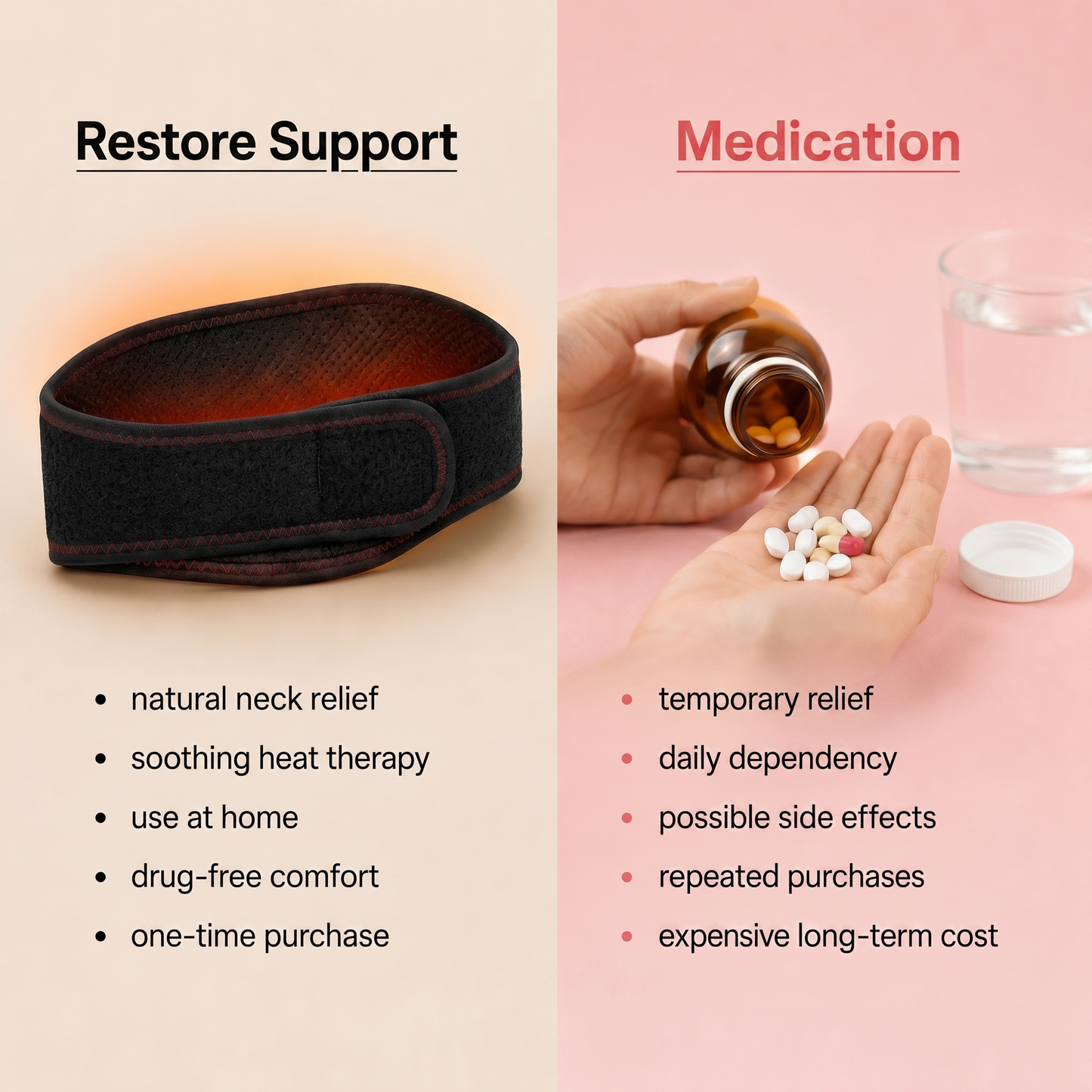 Restore - Heated Neck Support Vibration Massager